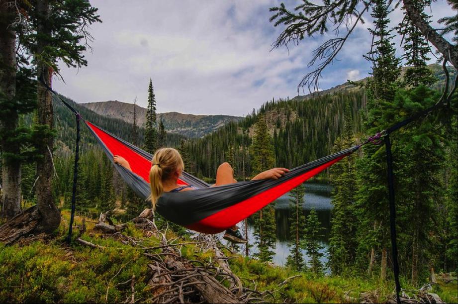 enjoy the calming effect of being outdoors